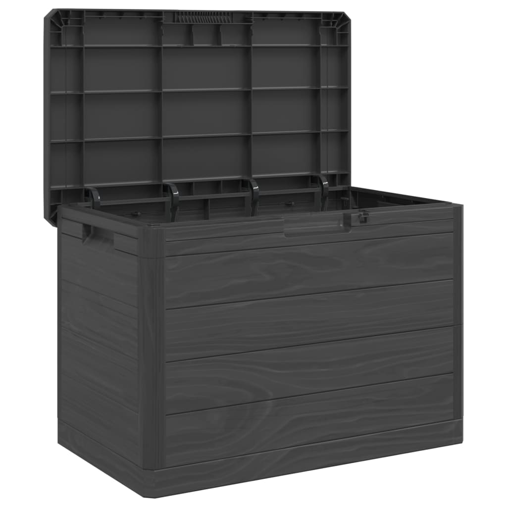 Kussenbox 77,5x44,5x53 cm polypropeen antracietkleurig