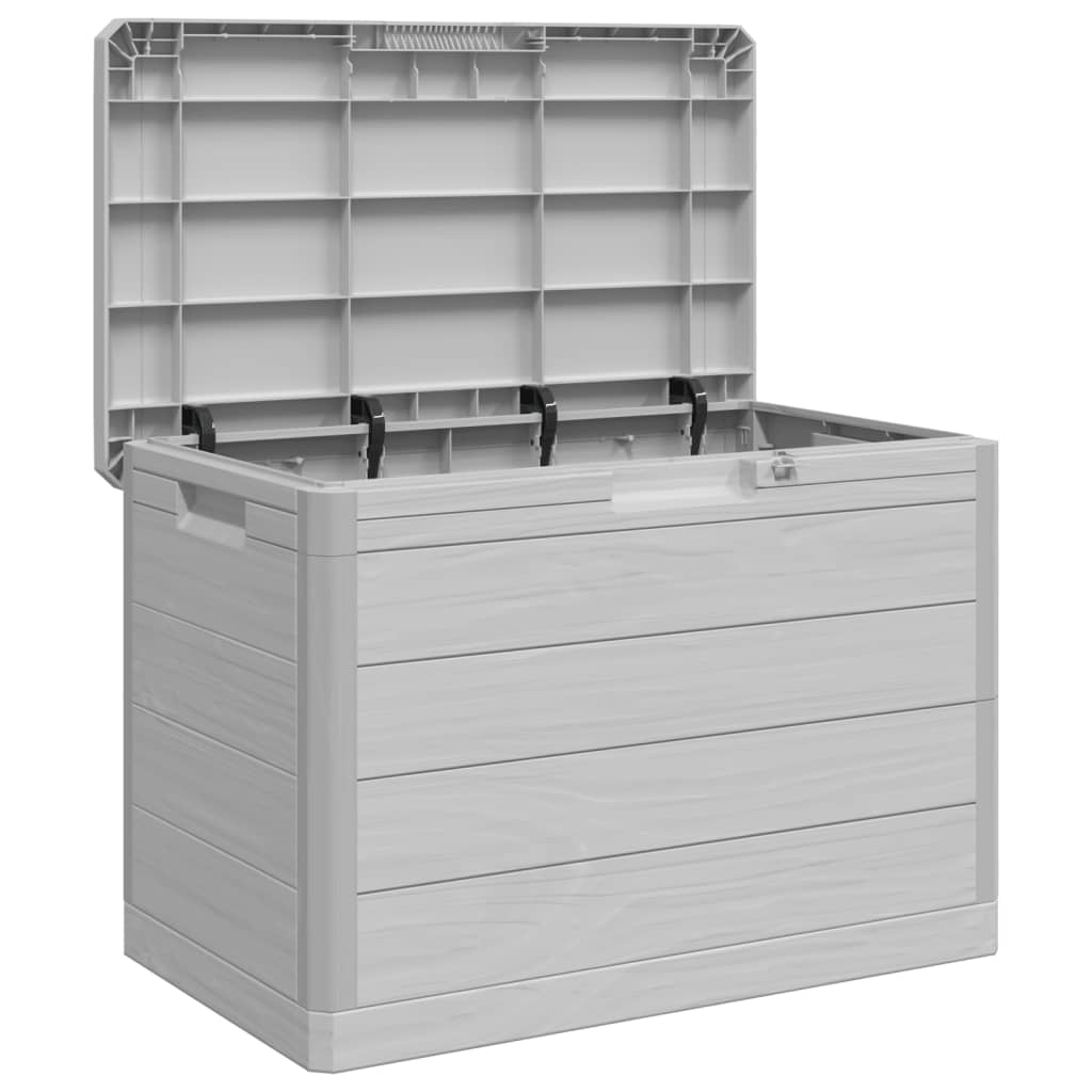 Kussenbox 77,5x44,5x53 cm polypropeen grijs