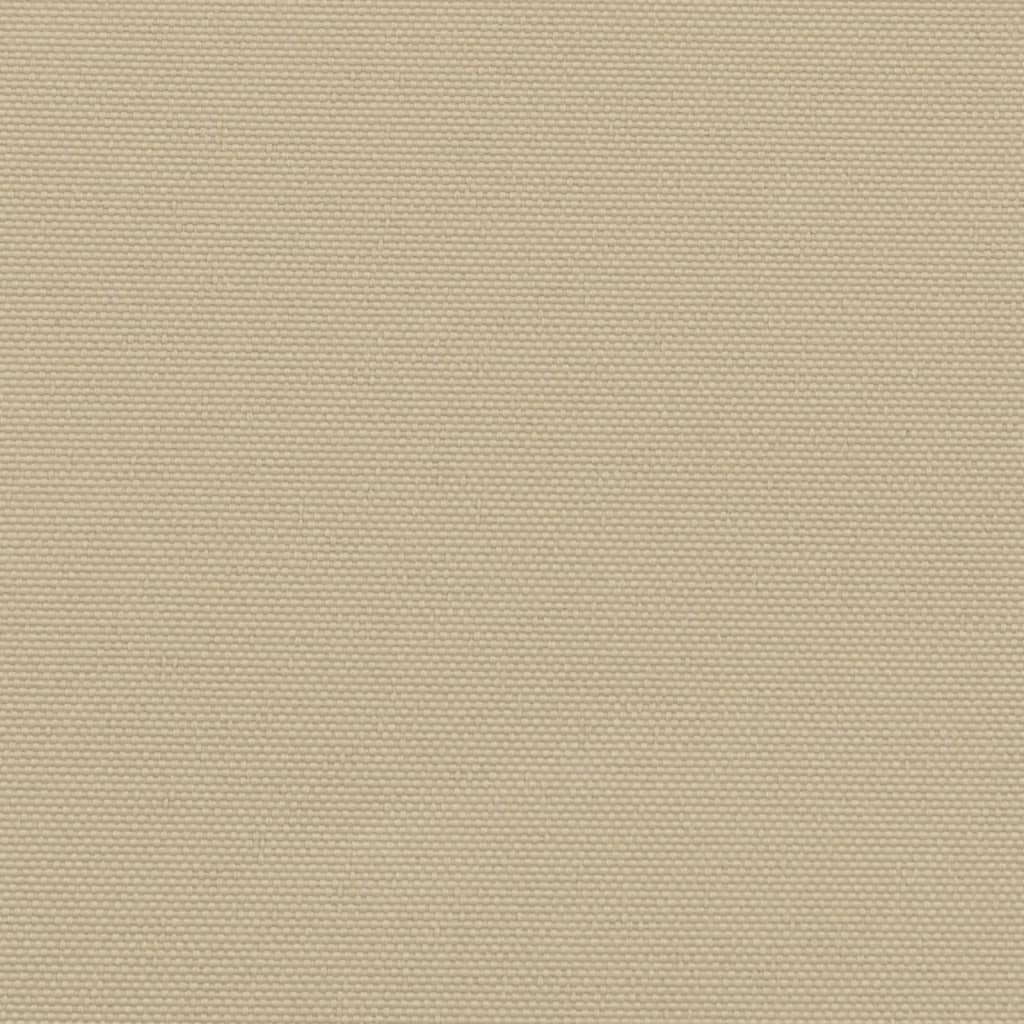 Windscherm uittrekbaar 180x600 cm beige