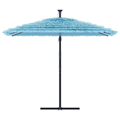 Parasol met stalen paal 269x269x235 cm blauw