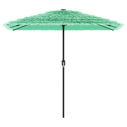 Parasol met stalen paal 248x248x248 cm groen