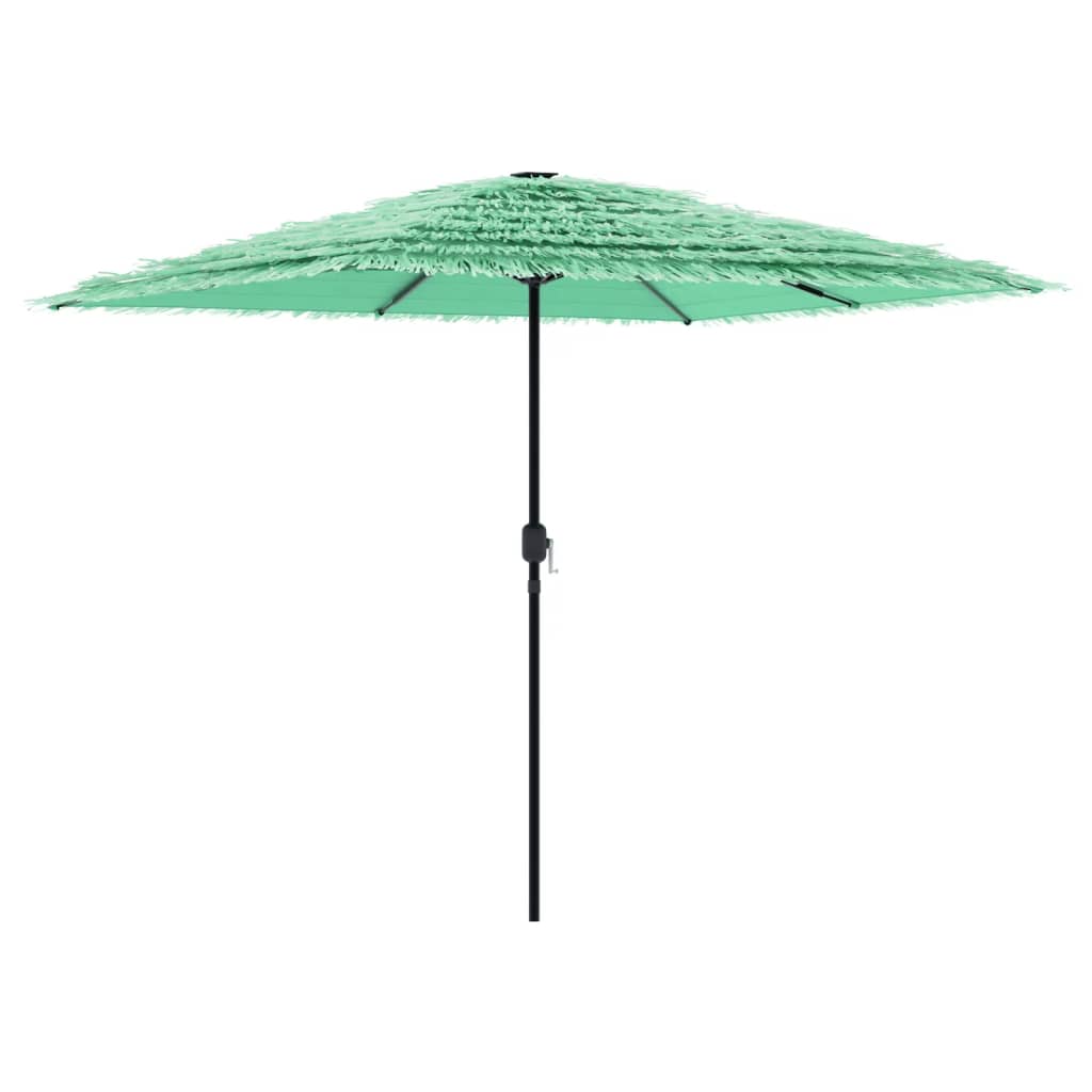 Parasol met stalen paal 248x248x248 cm groen