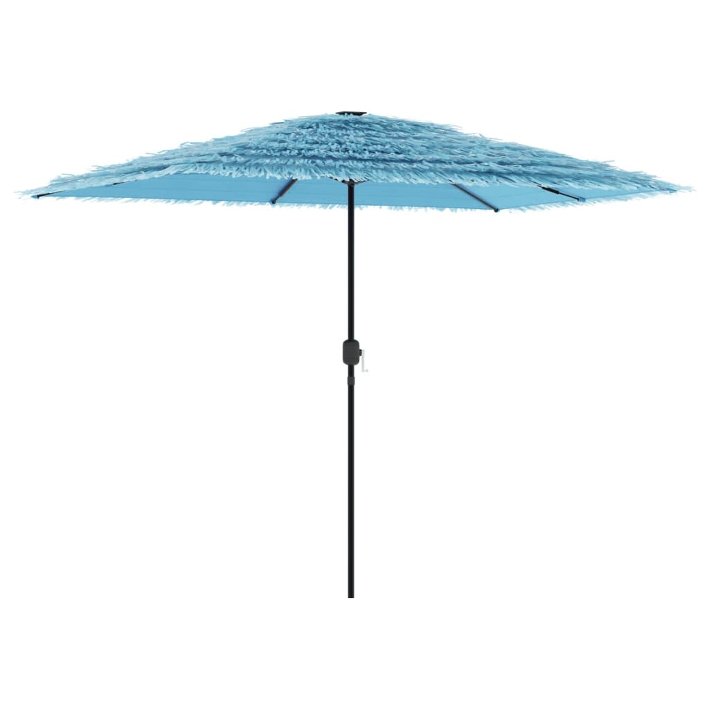 Parasol met stalen paal 300x200x250 cm blauw