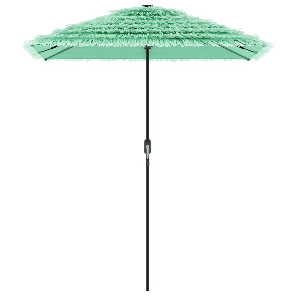 Parasol met stalen paal 300x200x250 cm groen