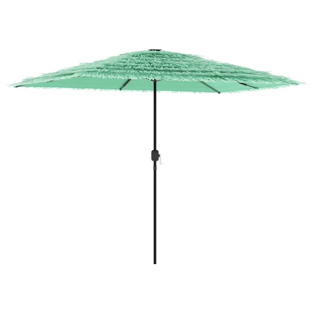 Parasol met stalen paal 300x200x250 cm groen