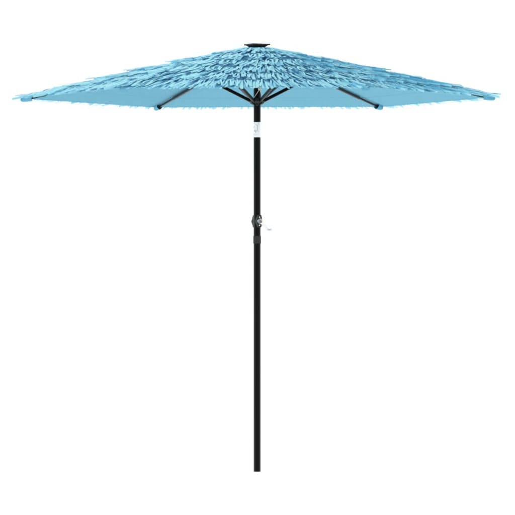 Parasol met stalen paal 268x268x226 cm blauw