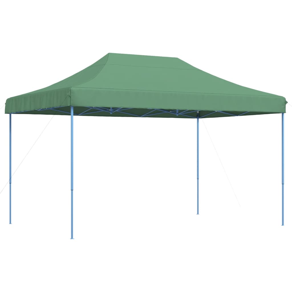 Partytent inklapbaar pop-up 440x292x315 cm groen