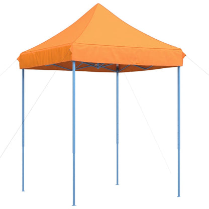 Partytent inklapbaar pop-up 200x200x306 cm oranje