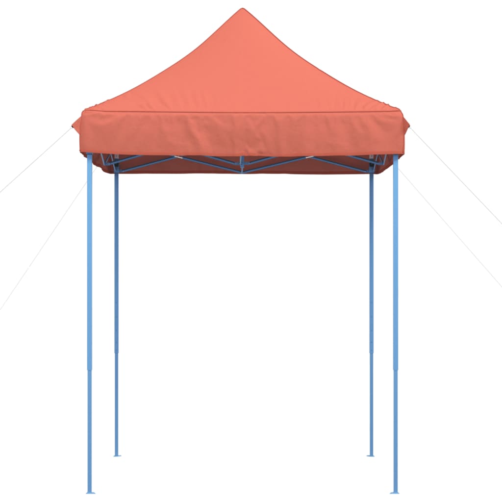 Partytent inklapbaar pop-up 200x200x306 cm terracotta