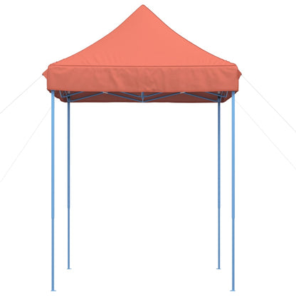 Partytent inklapbaar pop-up 200x200x306 cm terracotta