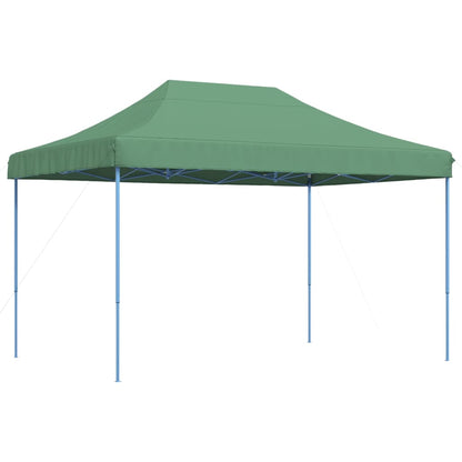 Partytent inklapbaar pop-up 410x279x315 cm groen