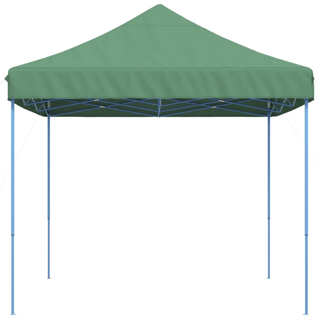 Partytent inklapbaar pop-up 410x279x315 cm groen