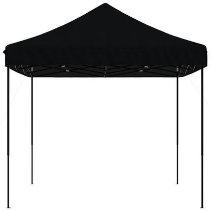 Partytent inklapbaar pop-up 410x279x315 cm zwart