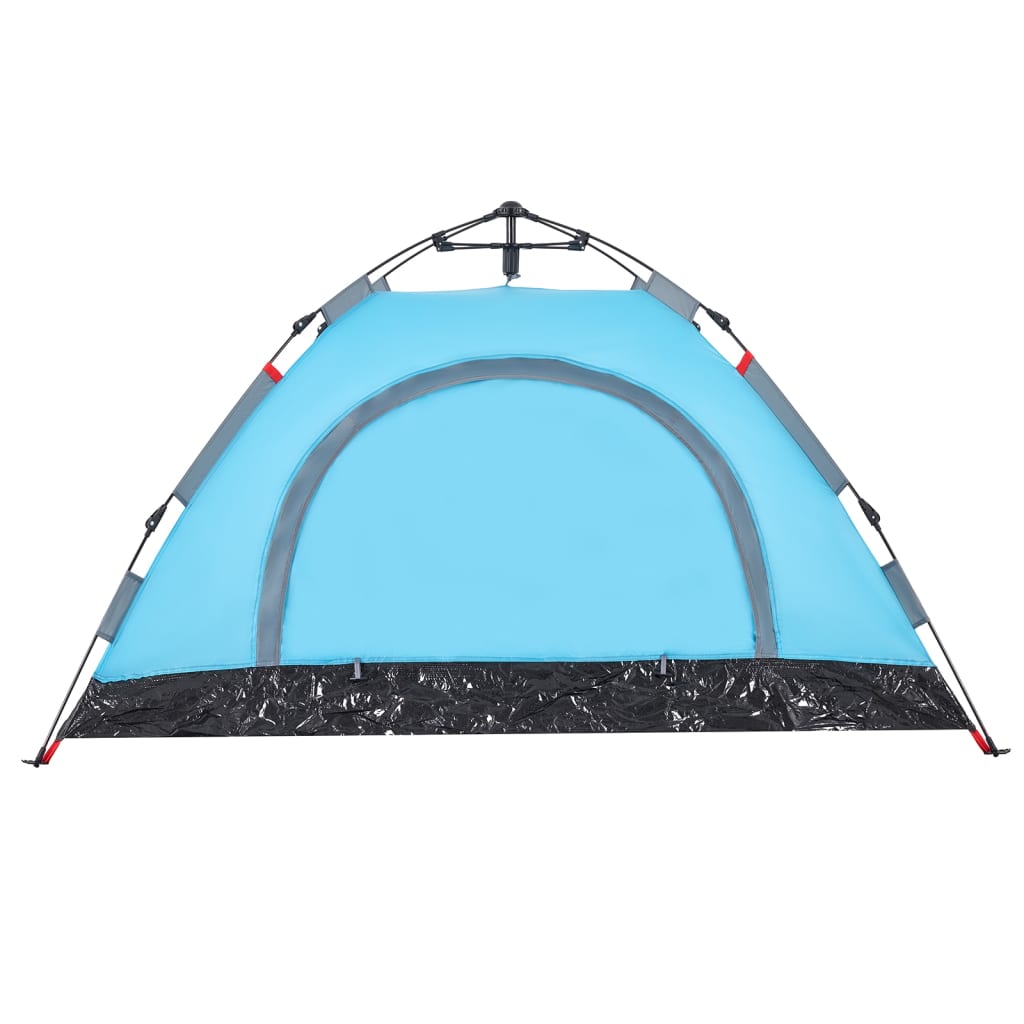 Tent 2-persoons snelontgrendeling blauw