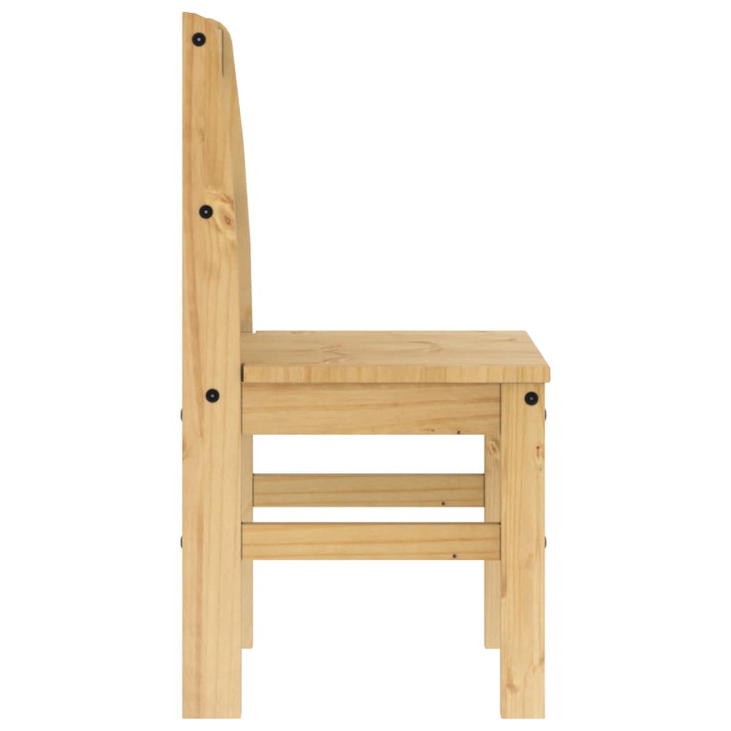 Eetkamerstoelen 2 st Panama 40x46x90 cm grenenhout