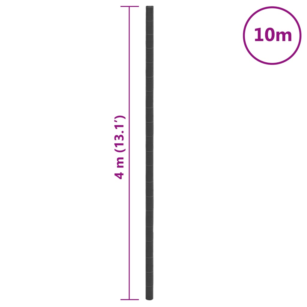 Worteldoek 4x10 m polypropeen zwart