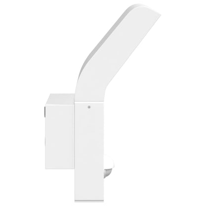 Buitenwandlamp LED met sensors gegoten aluminium wit