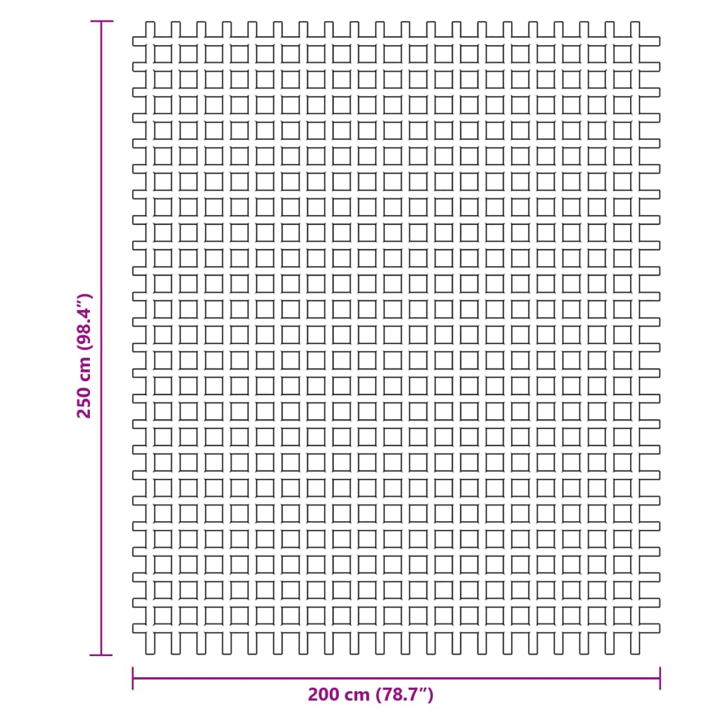 Kampeerkleed 2,5x2 m groen