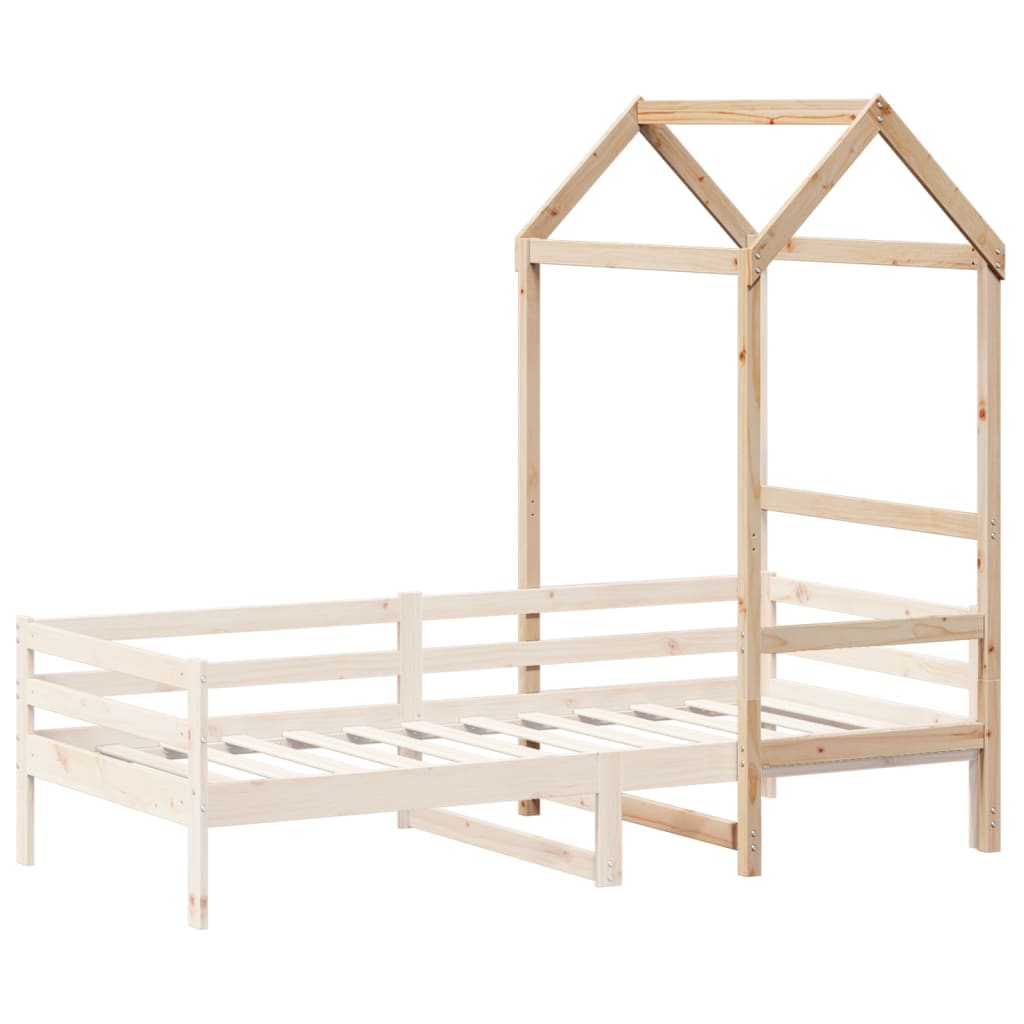 Kinderbedhuisje 108x70x176,5 cm massief grenenhout