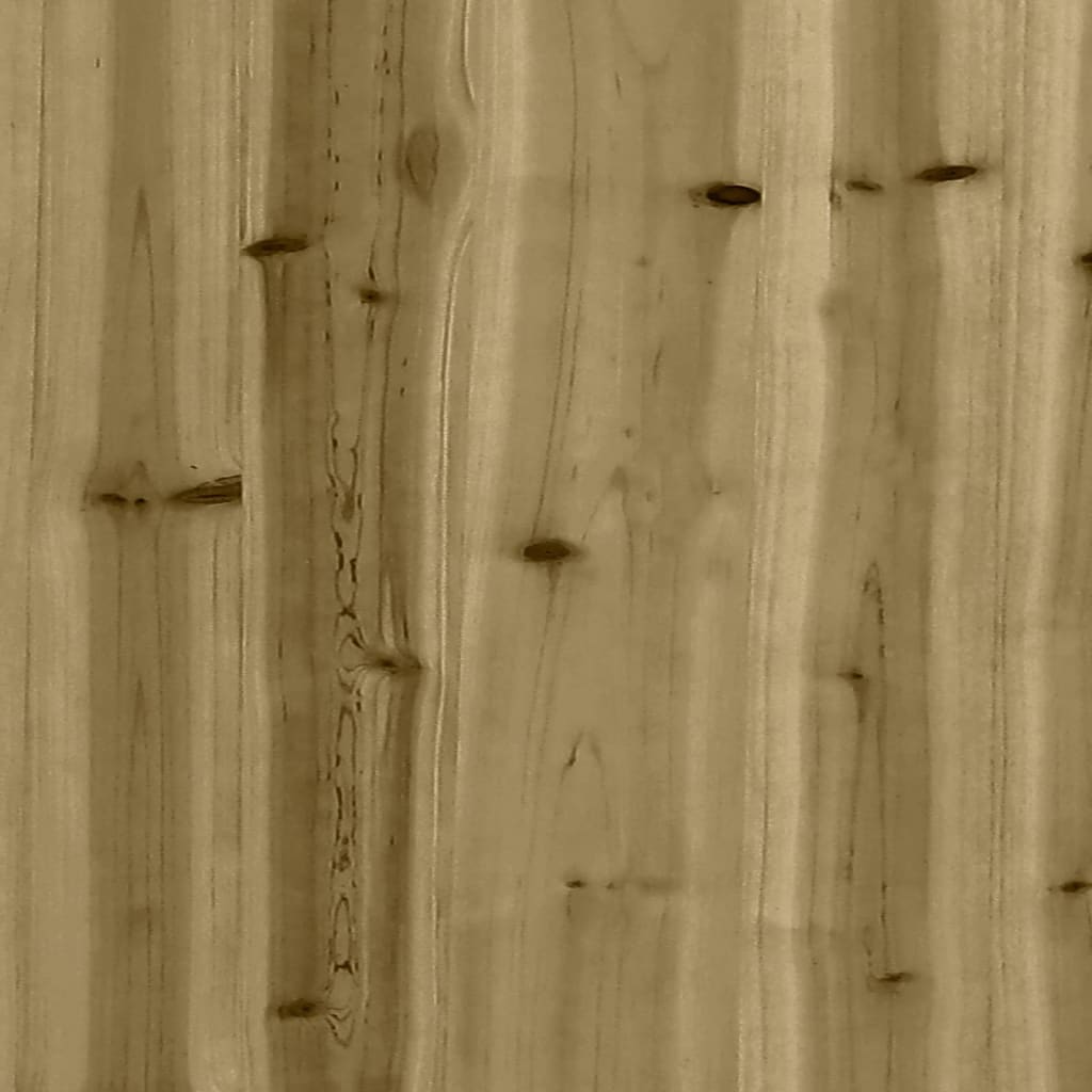 Plantenbak 40x40x50 cm geïmpregneerd grenenhout