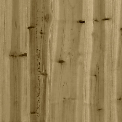Plantenbak 60x60x68,5 cm geïmpregneerd grenenhout