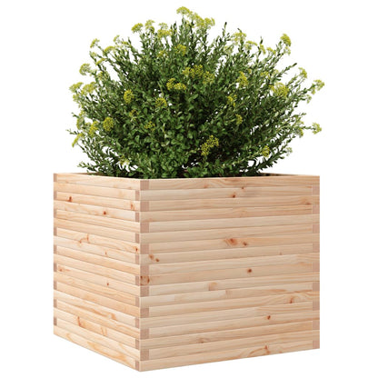 Plantenbak 80x80x68,5 cm massief grenenhout