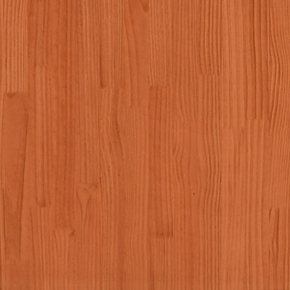 Plantenbak 110x40x68,5 cm massief grenenhout wasbruin
