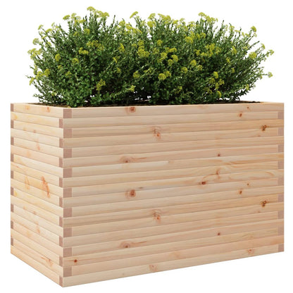 Plantenbak 110x60x68,5 cm massief grenenhout