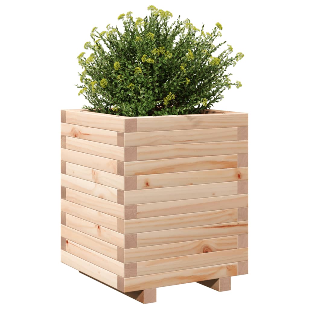 Plantenbak 40x40x49,5 cm massief grenenhout