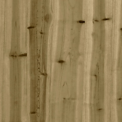 Plantenbak 60x60x49,5 cm geïmpregneerd grenenhout