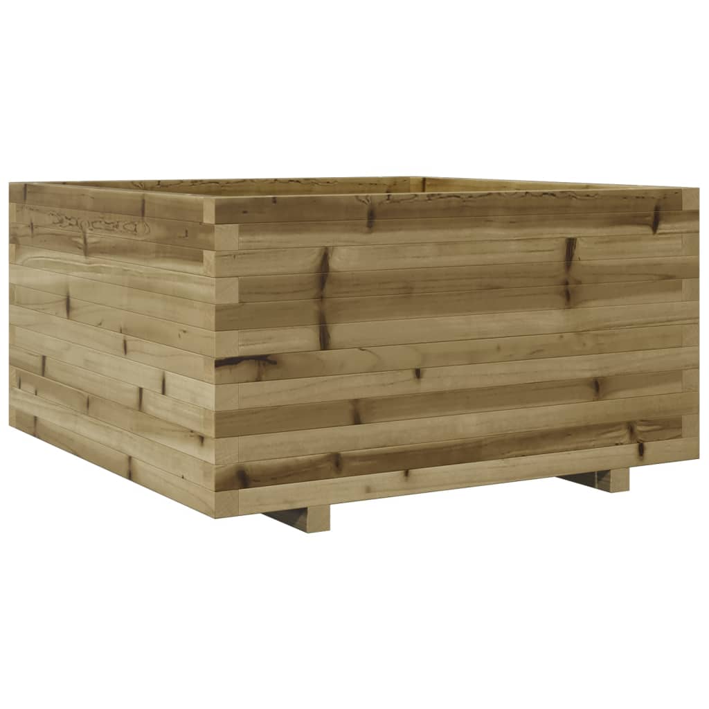 Plantenbak 90x90x49,5 cm geïmpregneerd grenenhout