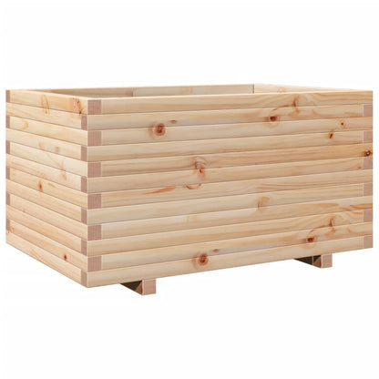 Plantenbak 90x60x49,5 cm massief grenenhout