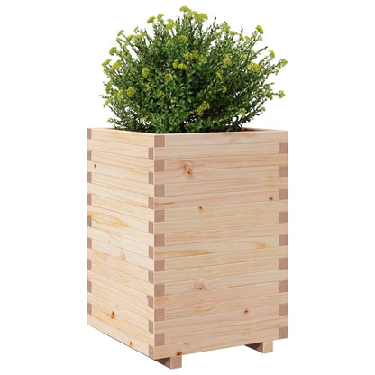 Plantenbak 50x50x72,5 cm massief grenenhout