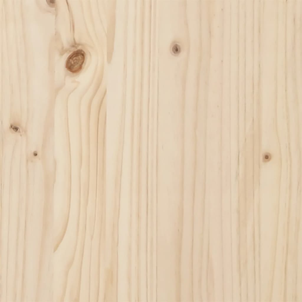 Plantenbak 50x50x72,5 cm massief grenenhout