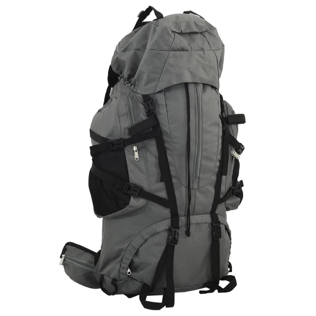 Wandelrugzak 60 L oxford stof grijs