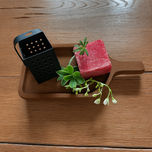 setje amberblokje Coral Blush