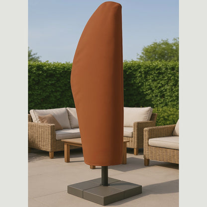 Roestbruine Parasolhoes voor Zweefparasol – Geschikt voor 2.75m tot 4.00m