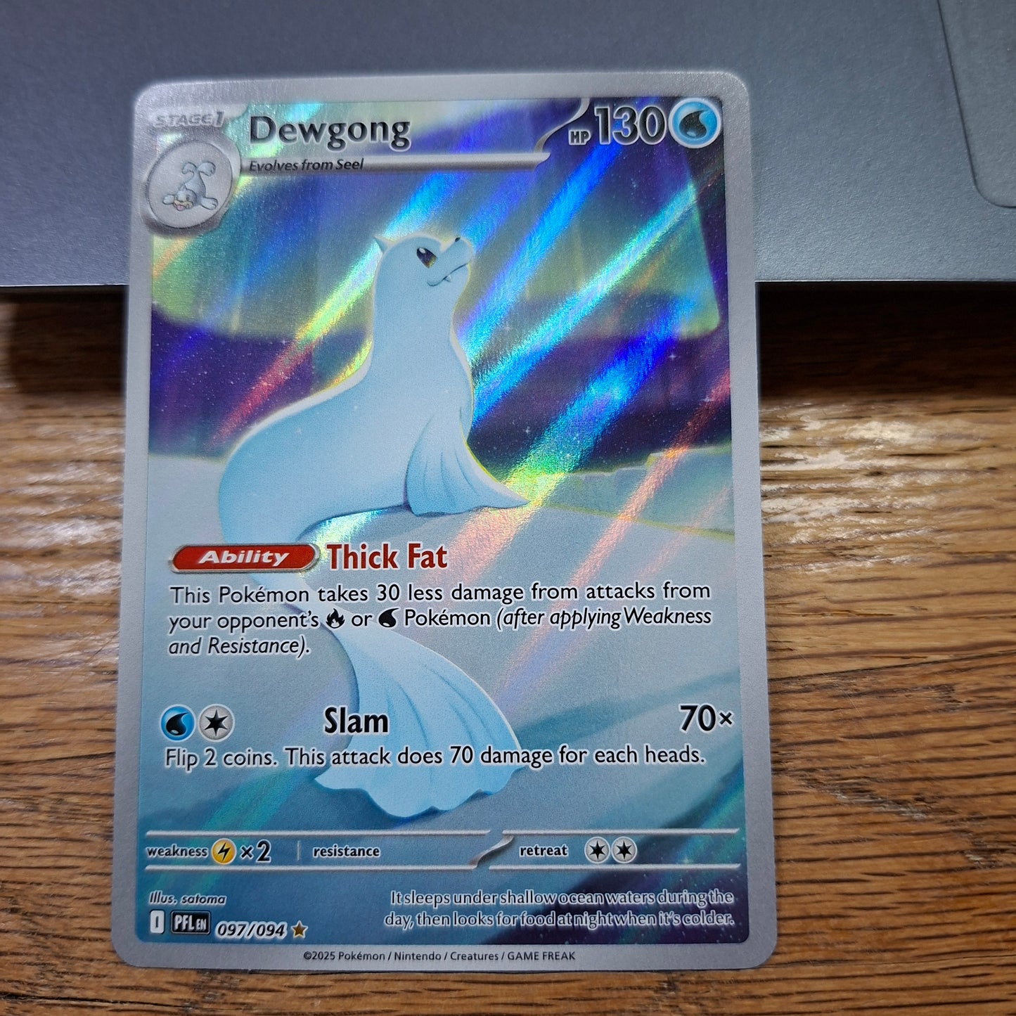 Dewgong - Mega Evolutions: Phantasmal Flames 097/094 (Secret Rare)