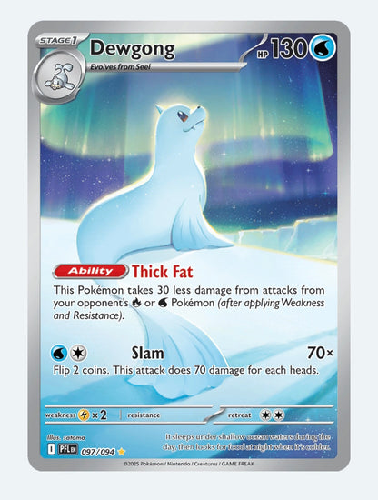Dewgong - Mega Evolutions: Phantasmal Flames 097/094 (Secret Rare)