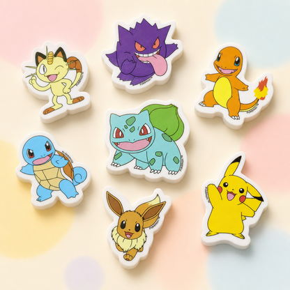 1 stuks Pokémon Gum | Random karakter | ±4-5cm | Beperkte voorraad