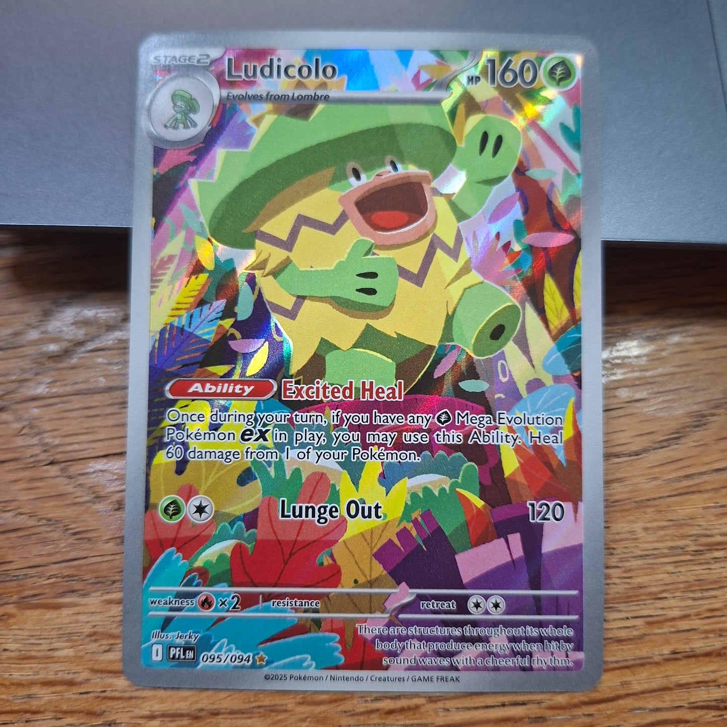 Ludicolo - Mega Evolutions: Phantasmal Flames 095/094 (Secret Rare)