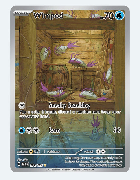 Wimpod - Scarlet & Violet: Ancient Roar 191/182 (Art Rare)