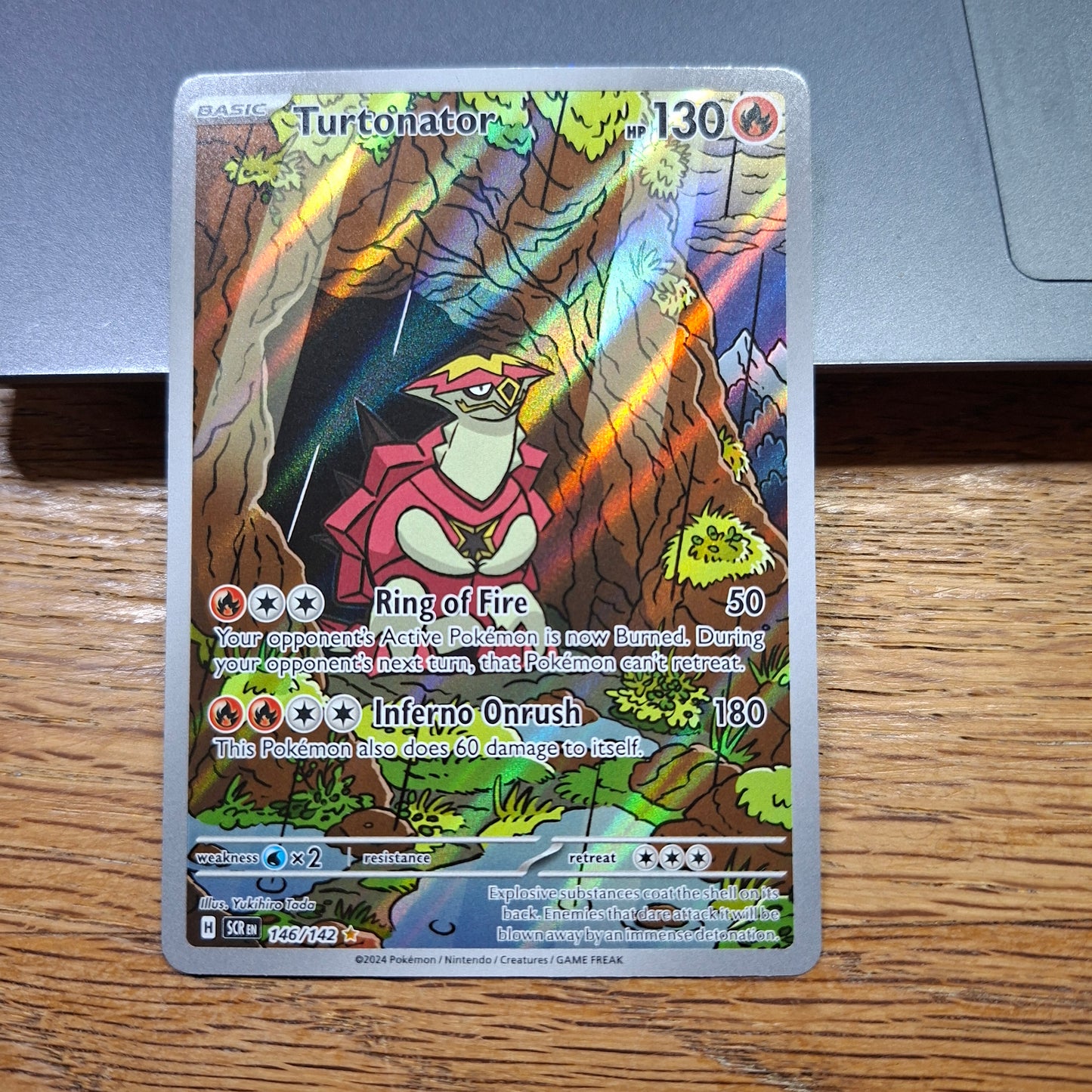 Turtonator - Scarlet & Violet: Stellar Crown 146/142 (Art Rare)