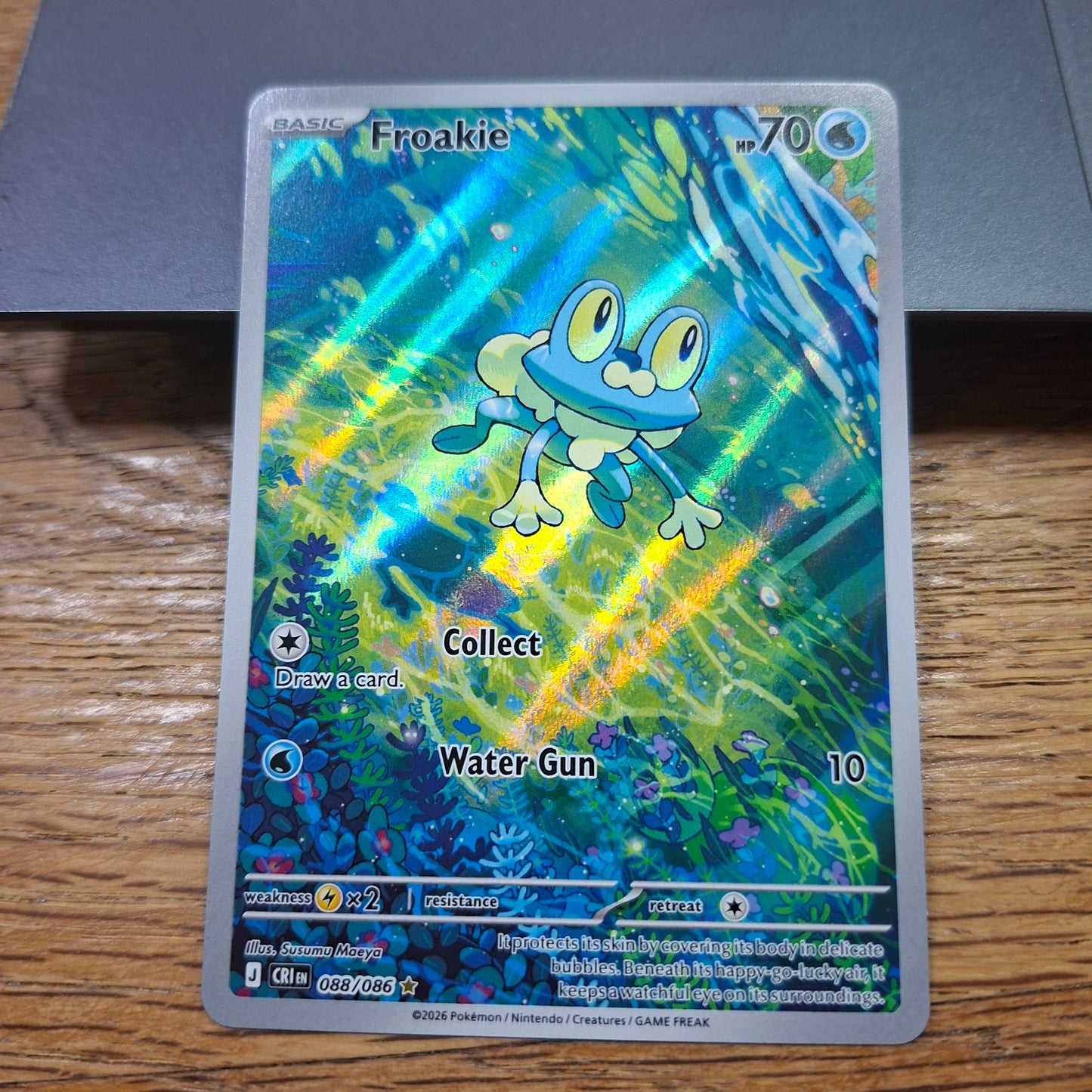 Froakie - Mega Evolutions: Chaos Rising 088/086 (Secret Rare)