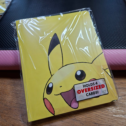 Pokémon Binder Pikachu Geel | 40 enkele / 80 dubbele kaarten