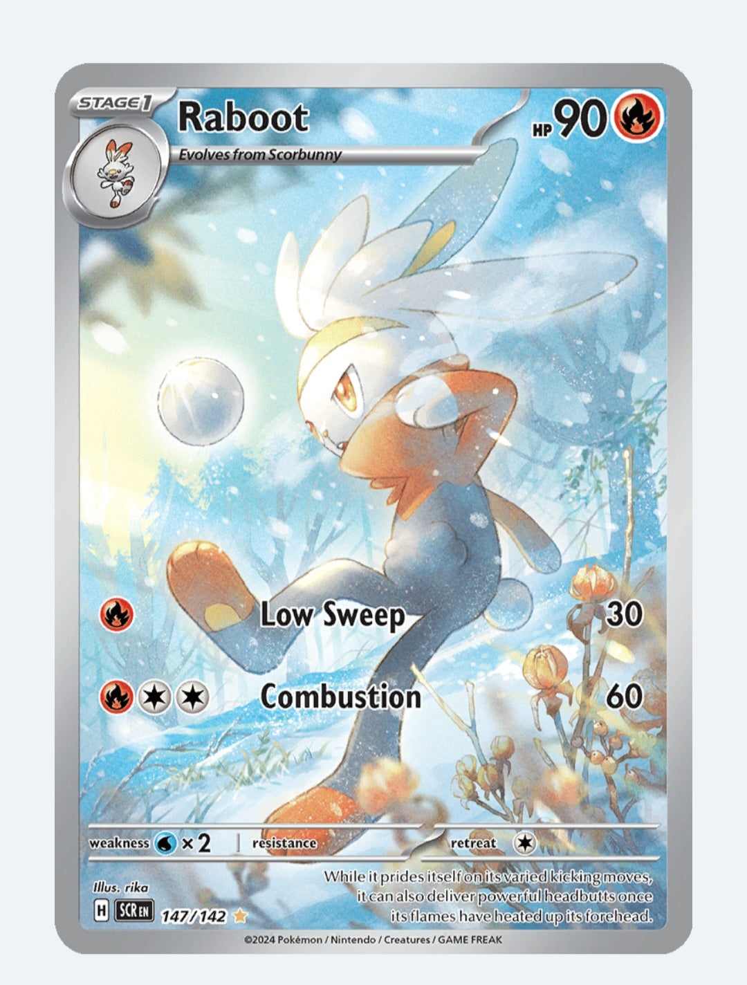 Raboot - Scarlet & Violet: Stellar Crown 147/142 (Art Rare)