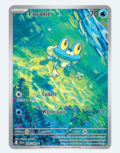 Froakie - Mega Evolutions: Chaos Rising 088/086 (Secret Rare)