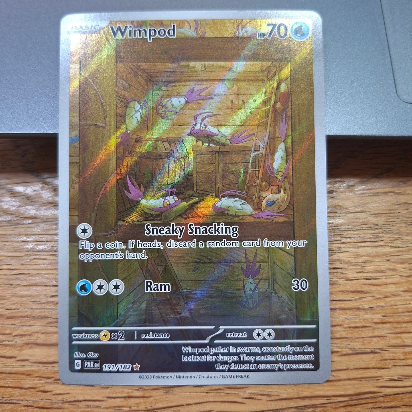 Wimpod - Scarlet & Violet: Ancient Roar 191/182 (Art Rare)