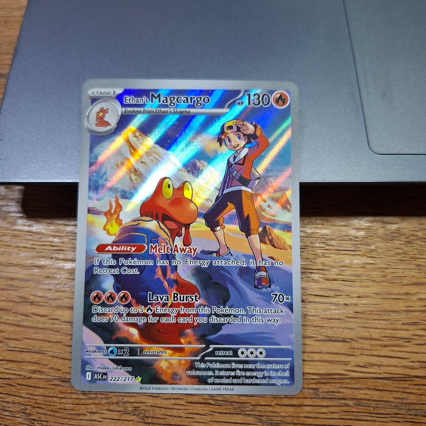 Ethan's Magcargo - Mega Evolution: Ascended Heroes 222/217 (Secret Rare)