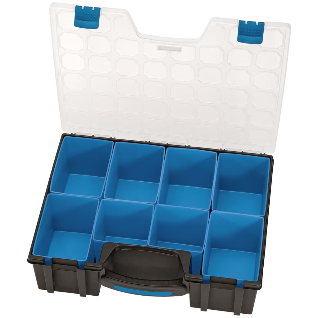 Draper Tools 8-delige Organizer met vakken 41,5x33x11 cm zwart